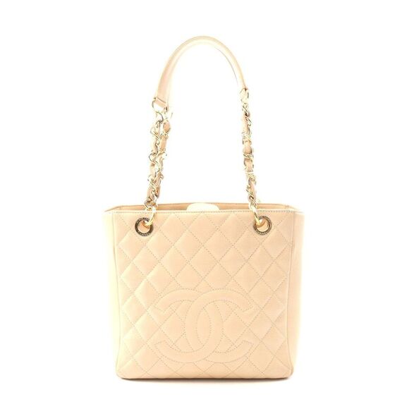 Chanel Matelasse PST Tote Bag Beige - Picture 1 of 9
